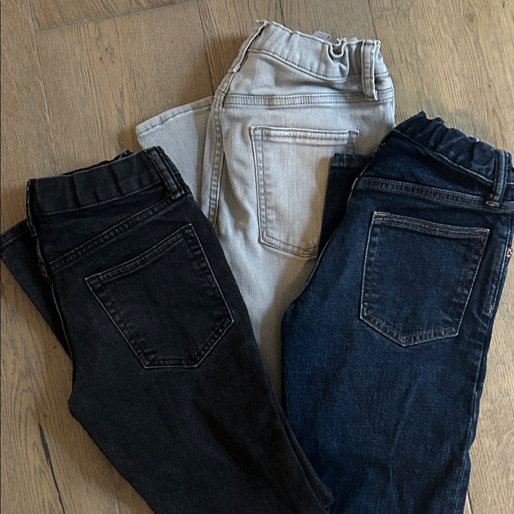 GAP Kids Jeans - Black, Gray, and Dark Blue